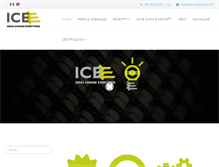 Tablet Screenshot of icetransformers.com